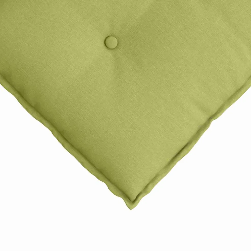 vidaXL Rugkussen Lichtgroen 50 x 45 cm Katoen Stof