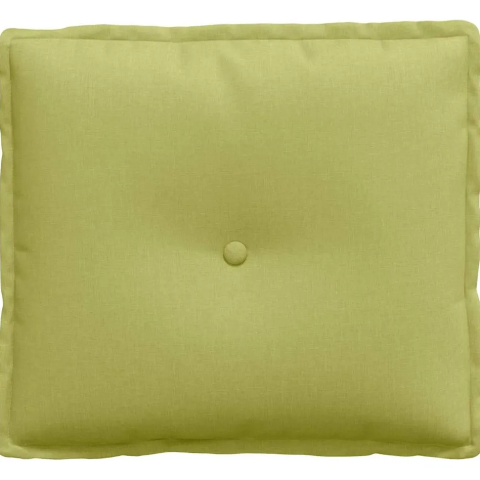 vidaXL Rugkussen Lichtgroen 50 x 45 cm Katoen Stof