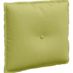vidaXL Rugkussen Lichtgroen 50 x 45 cm Katoen Stof