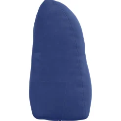 vidaXL Rugkussen Politieblauw 45 x 24 x 50 cm Fluweel