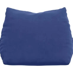 vidaXL Rugkussen Politieblauw 45 x 20 x 35 cm Cordstof