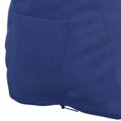 vidaXL Rugkussen Politieblauw 45 x 20 x 35 cm Cordstof