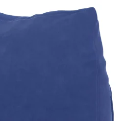 vidaXL Rugkussen Politieblauw 45 x 20 x 35 cm Cordstof