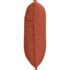 vidaXL Rugkussen Rood-oranje 50 x 45 cm Katoen Stof
