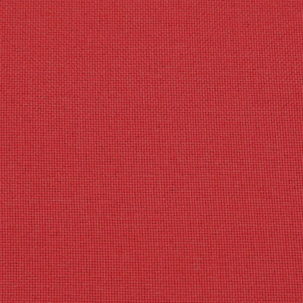 vidaXL Rugkussen Rood 50 x 19 x 45 cm Stof