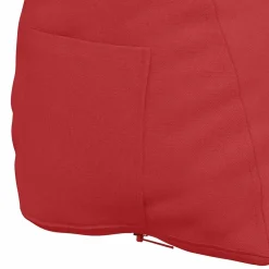 vidaXL Rugkussen Rood 45 x 20 x 35 cm Stof