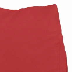 vidaXL Rugkussen Rood 45 x 20 x 35 cm Stof