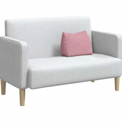 vidaXL Rugkussen Roze 45 x 20 x 35 cm Cordstof