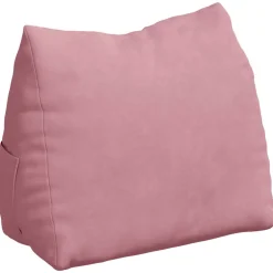 vidaXL Rugkussen Roze 45 x 20 x 35 cm Cordstof