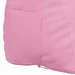 vidaXL Rugkussen Roze 45 x 20 x 35 cm Stof