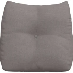 vidaXL Rugkussen Taupe 45 x 24 x 50 cm Stof