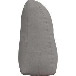 vidaXL Rugkussen Taupe 45 x 24 x 50 cm Stof