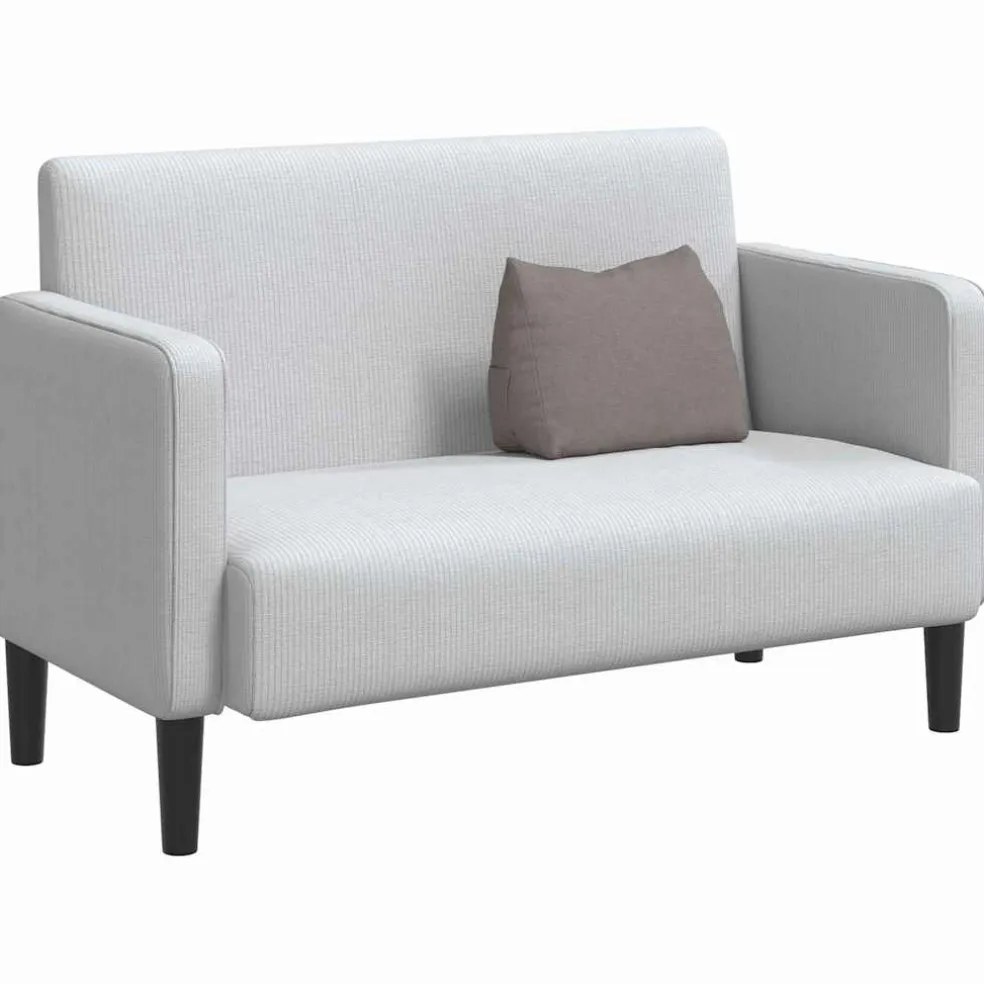 vidaXL Rugkussen Taupe 45 x 20 x 35 cm Stof