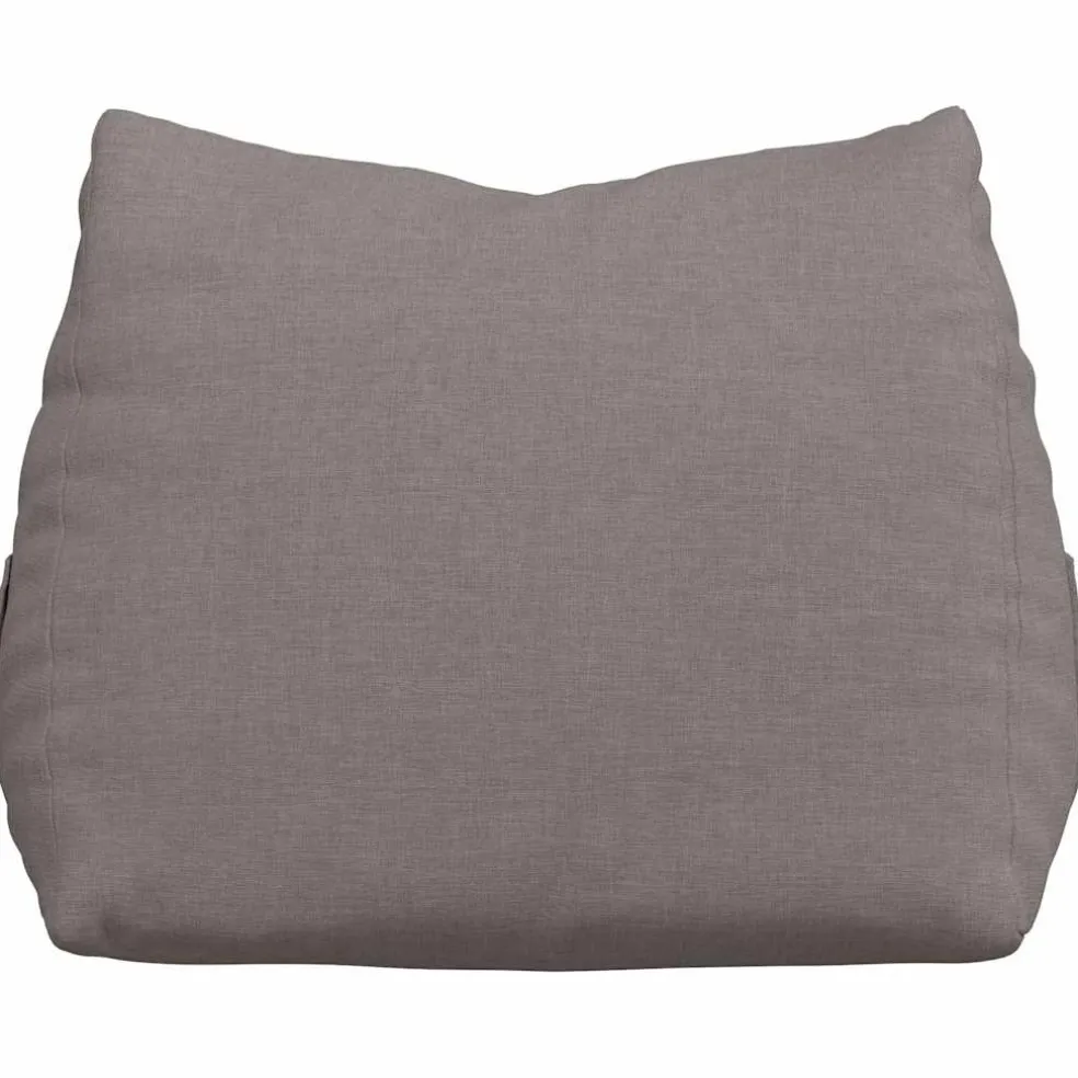vidaXL Rugkussen Taupe 45 x 20 x 35 cm Stof