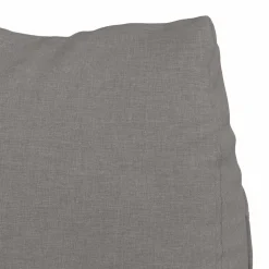 vidaXL Rugkussen Taupe 45 x 20 x 35 cm Stof