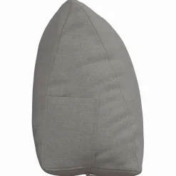 vidaXL Rugkussen Taupe 45 x 20 x 35 cm Stof