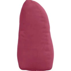 vidaXL Rugkussen Wijnrood 45 x 24 x 50 cm Fluweel