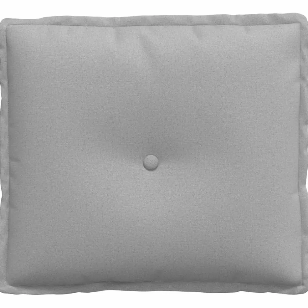 vidaXL Rugkussen Wolkengrijs 50 x 19 x 45 cm Stof