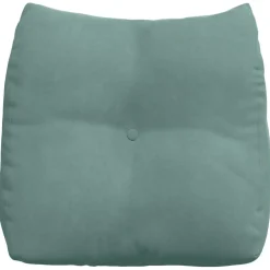 vidaXL Rugkussen Zeegroen 45 x 24 x 50 cm Fluweel