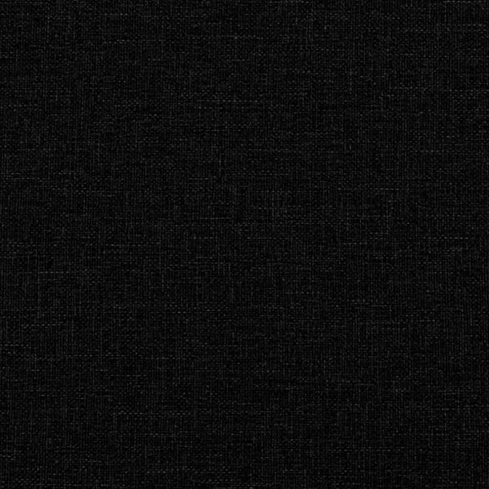 vidaXL Rugkussen Zwart 50 x 19 x 45 cm Stof