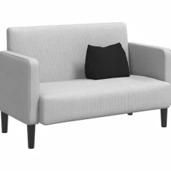 vidaXL Rugkussen Zwart 45 x 20 x 35 cm Stof