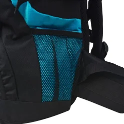 vidaXL Rugzak hiking XXL 75 L zwart en blauw