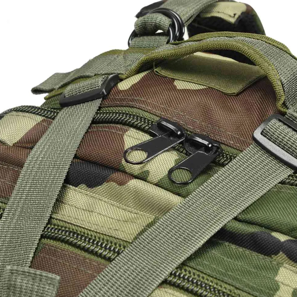 vidaXL Rugzak legerstijl 50 L camouflage