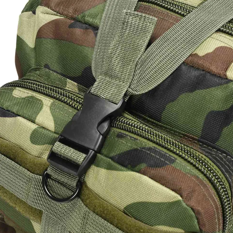 vidaXL Rugzak legerstijl 50 L camouflage