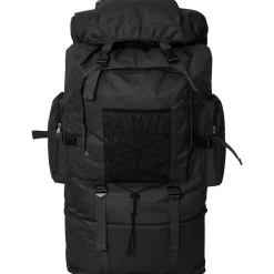 vidaXL Rugzak legerstijl XXL 100 L zwart