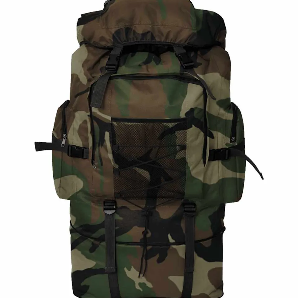 vidaXL Rugzak legerstijl XXL 100 L camouflage