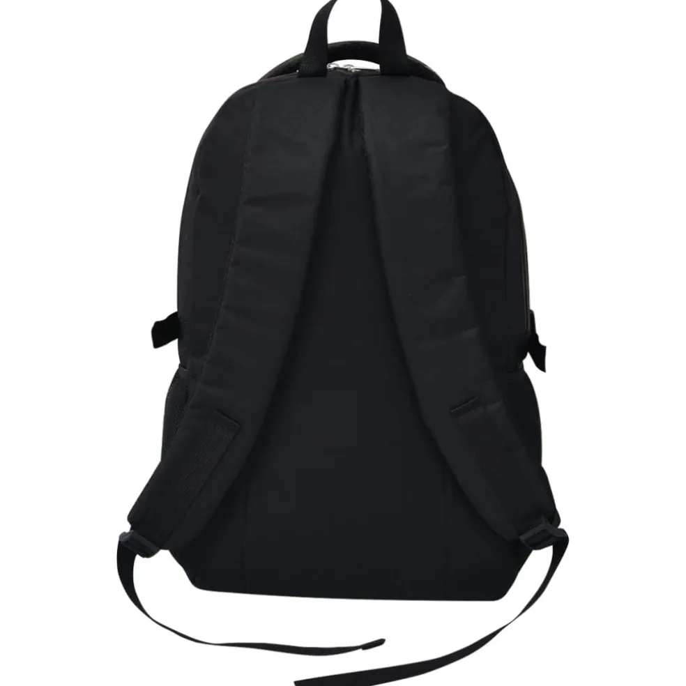 vidaXL Rugzak voor school 40 L zwart en camouflage