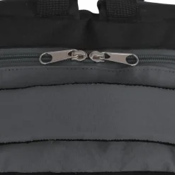 vidaXL Rugzak voor school 40 L zwart en grijs