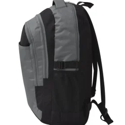 vidaXL Rugzak voor school 40 L zwart en grijs