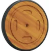vidaXL Ruimtewielen 2 st Bruin 20,5 x 20,5 x 2 cm Massief Acaciahout