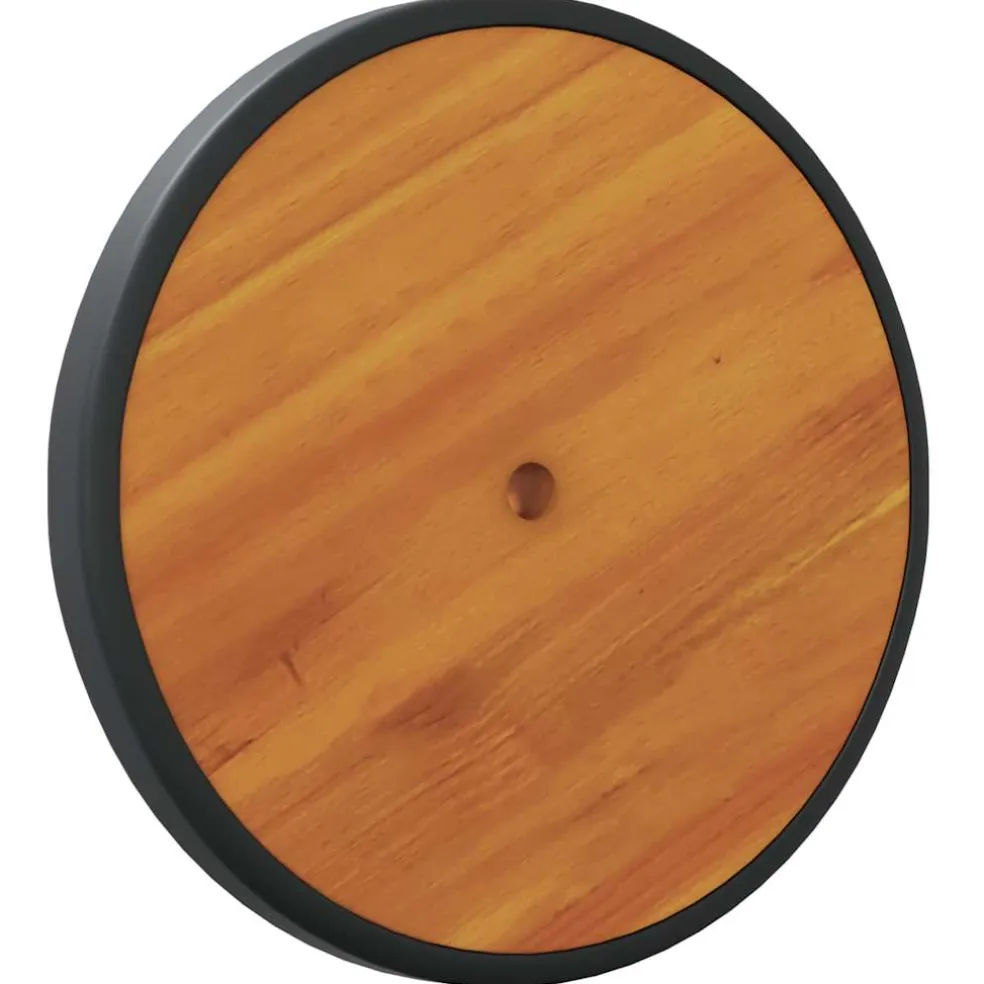 vidaXL Ruimtewielen 2 st Bruin 20,5 x 20,5 x 2 cm Massief Acaciahout