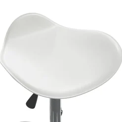 vidaXL Salonkruk kunstleer wit