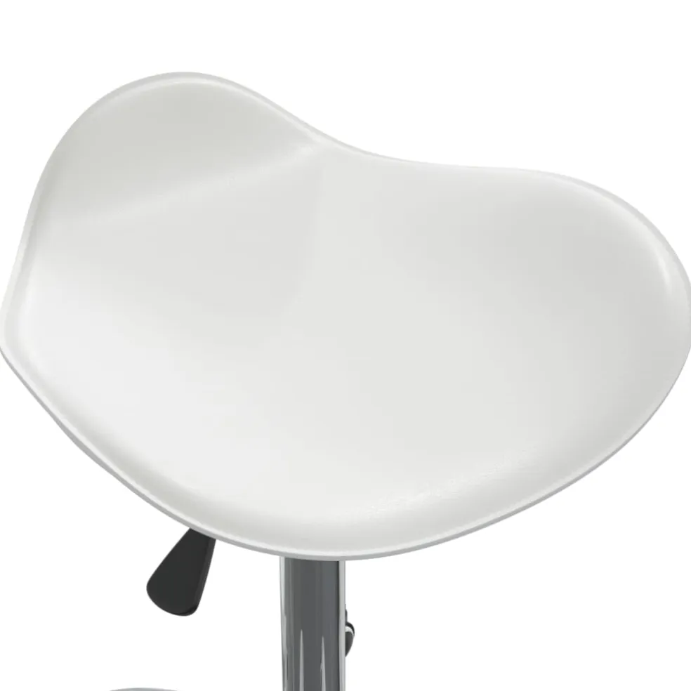 vidaXL Salonkruk kunstleer wit