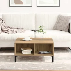 vidaXL Salontafel Artisan Eiken 60 x 60 x 30 cm