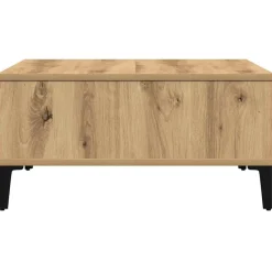vidaXL Salontafel Artisan Eiken 60 x 60 x 30 cm