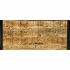 vidaXL Salontafel Bruin 120 x 50 x 38 cm Massief Mango Hout
