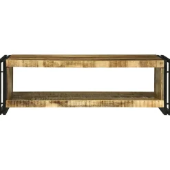 vidaXL Salontafel Bruin 120 x 50 x 38 cm Massief Mango Hout
