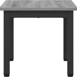 vidaXL Salontafel Grijs Sonoma 40 x 40 x 36 cm Bewerkt hout