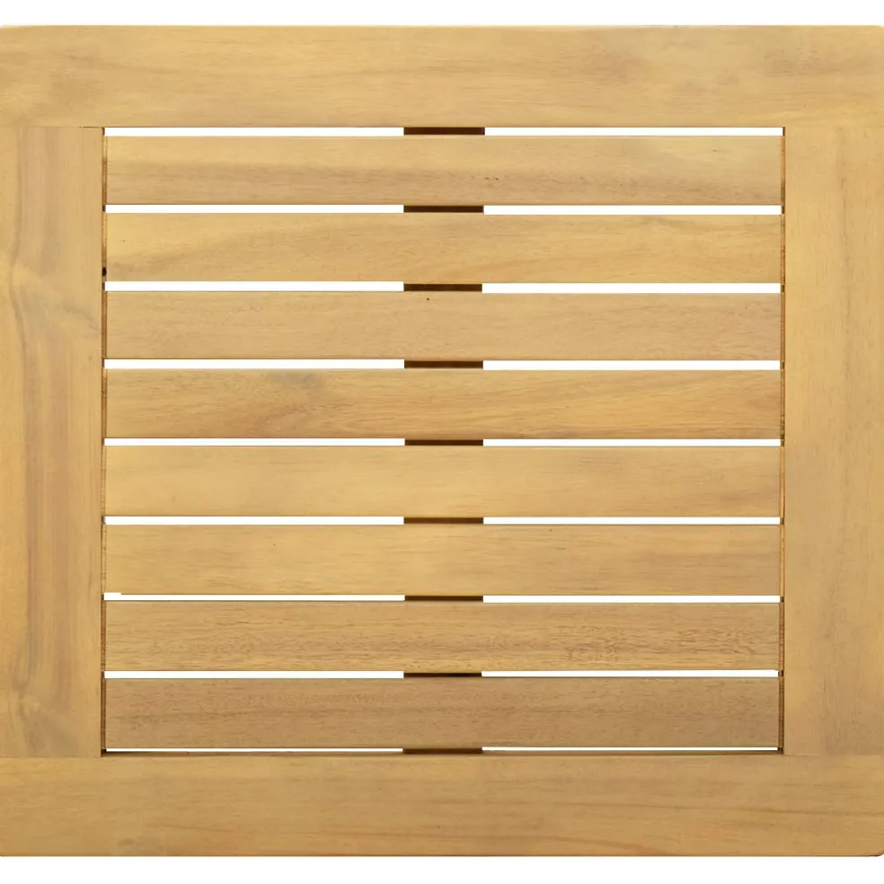 vidaXL Salontafel Licht acacia 45 x 45 x 36 cm Massief Acaciahout