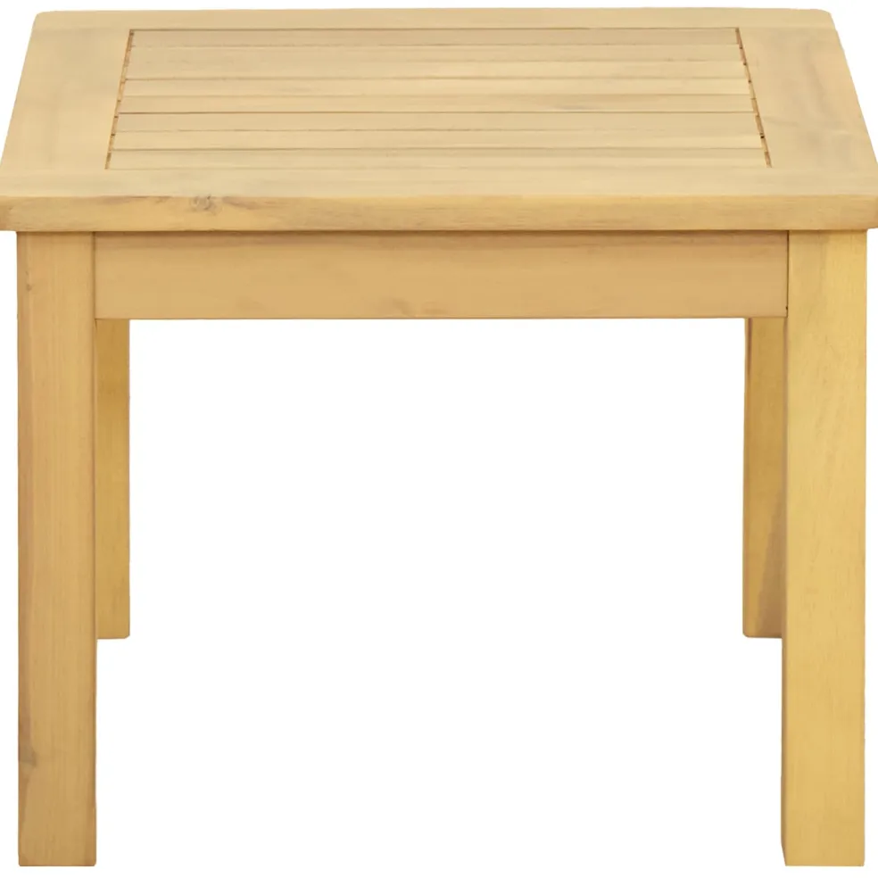 vidaXL Salontafel Licht acacia 45 x 45 x 36 cm Massief Acaciahout