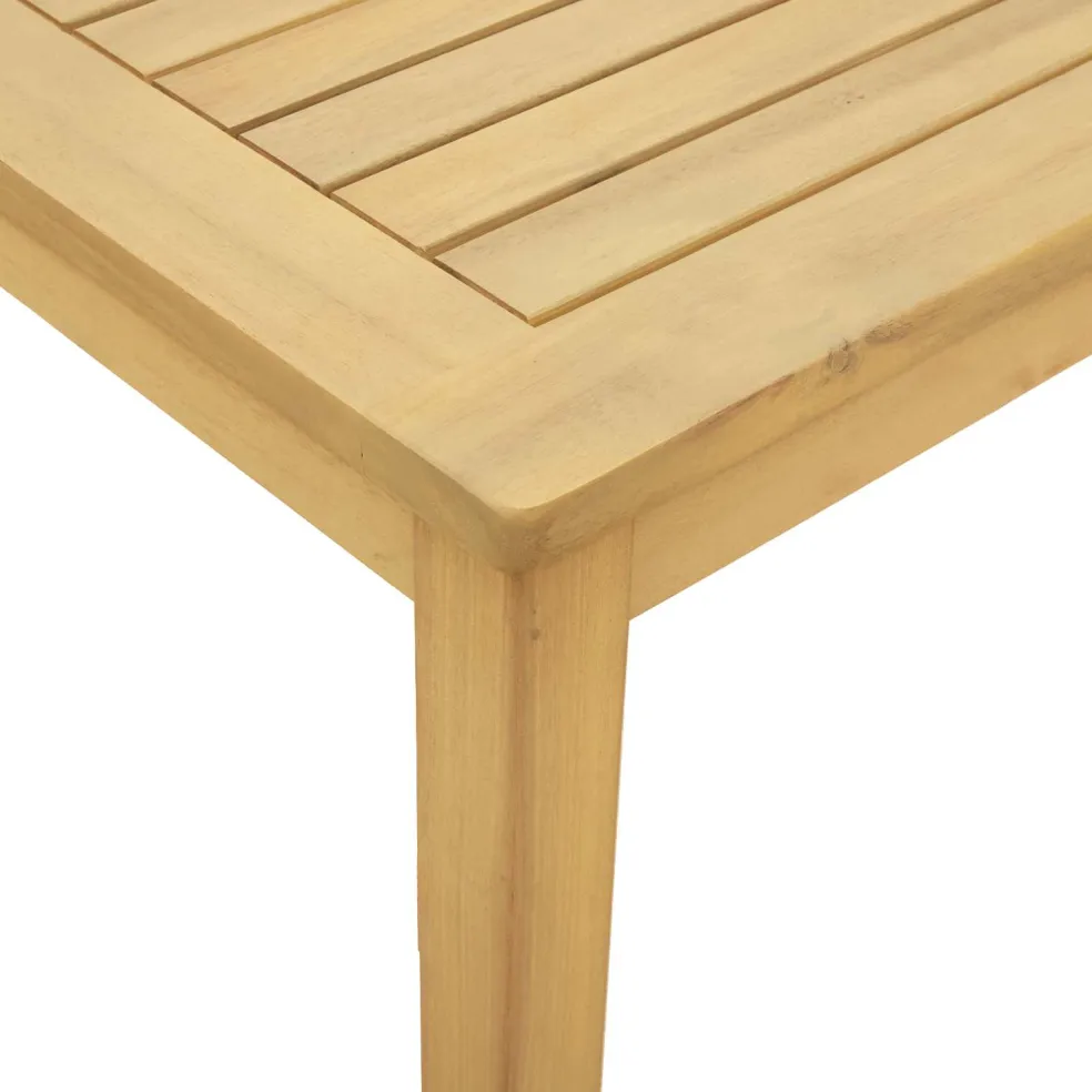 vidaXL Salontafel Licht acacia 45 x 45 x 36 cm Massief Acaciahout