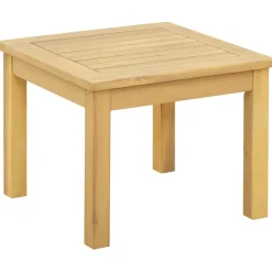 vidaXL Salontafel Licht acacia 45 x 45 x 36 cm Massief Acaciahout