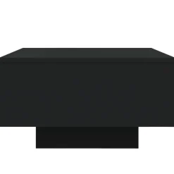 vidaXL Salontafel met LED-verlichting 55x55x31 cm zwart