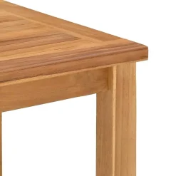 vidaXL Salontafel met opslag Bruin 50 x 35 x 45 cm Massief Teakhout