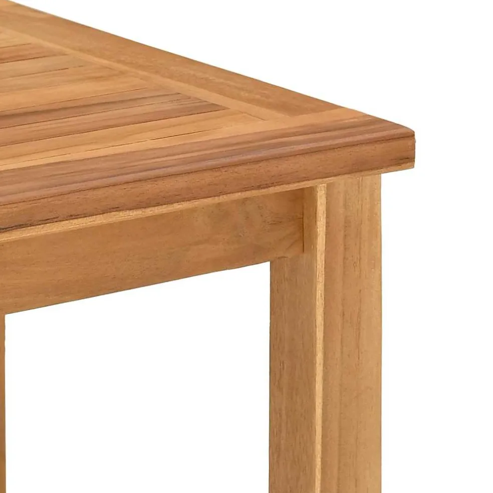 vidaXL Salontafel met opslag Bruin 50 x 35 x 45 cm Massief Teakhout