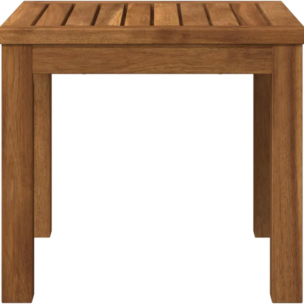 vidaXL Salontafel Naturel 40 x 40,5 x 36 cm Massief Acaciahout